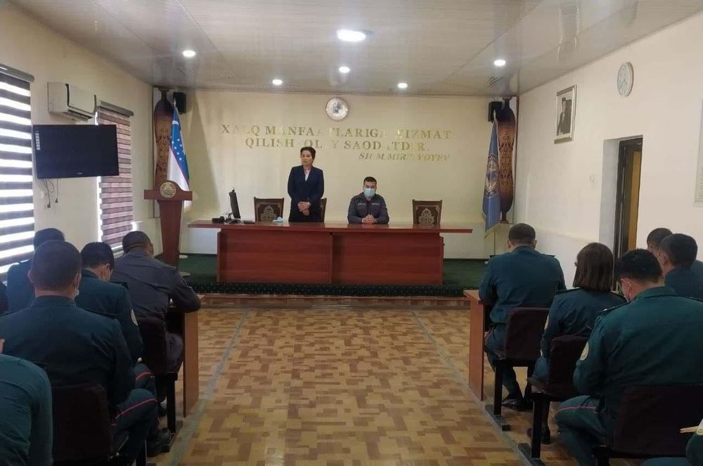 HOKIM PROFILAKTIKA INSPEKTORLARI BILAN UChRASHDI