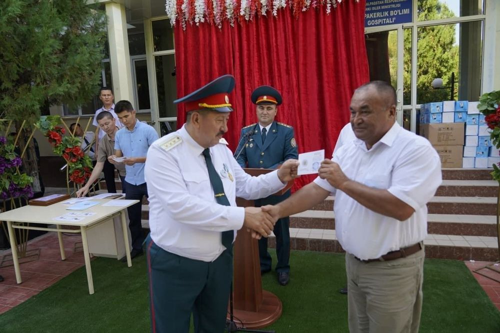Faxriylar izzat-ikromda
