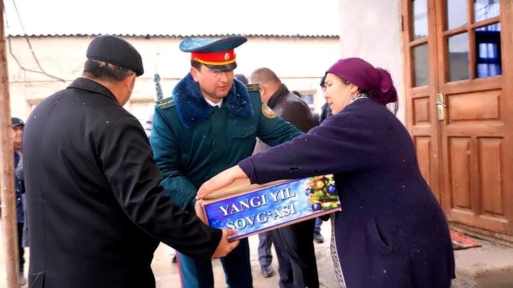 Байрам совғалари уласнилмоқда