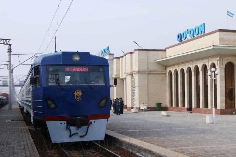Vodiyda shaharlararo qatnovchi yoʻlovchi poyezdi yana ishga tushdi