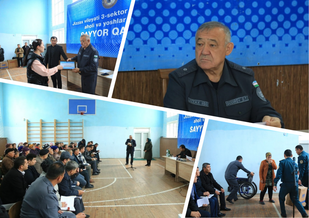Учинчи сектор раҳбари Нурли пангатда сайёр қабул ўтказди