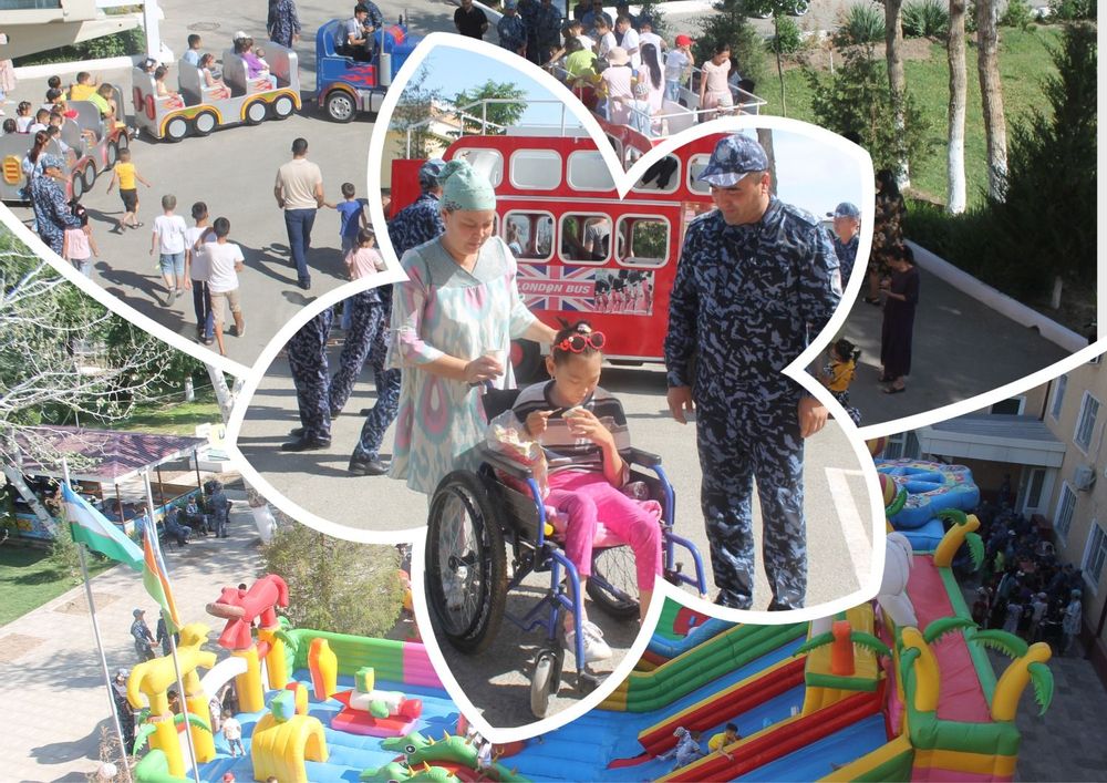 Болаларга қувонч бағишлади