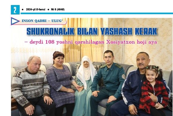 Shukronalik bilan yashash kerak