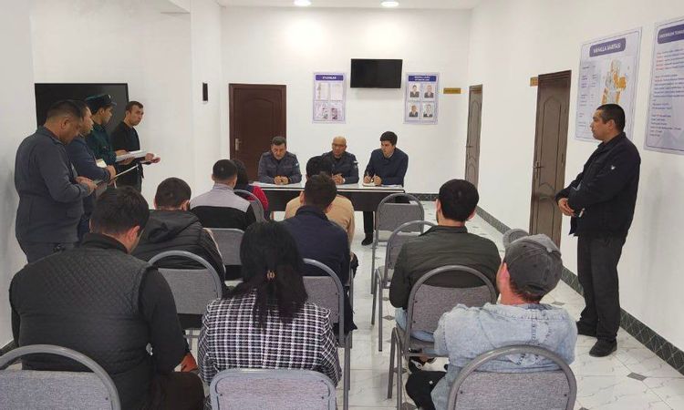 Qalmaqonlik yoshlar bilan uchrashuv 