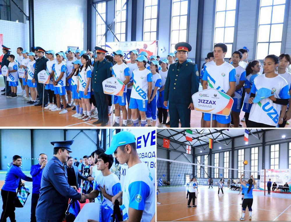 Mahallalar voleybol jamoalari kuch sinashdi