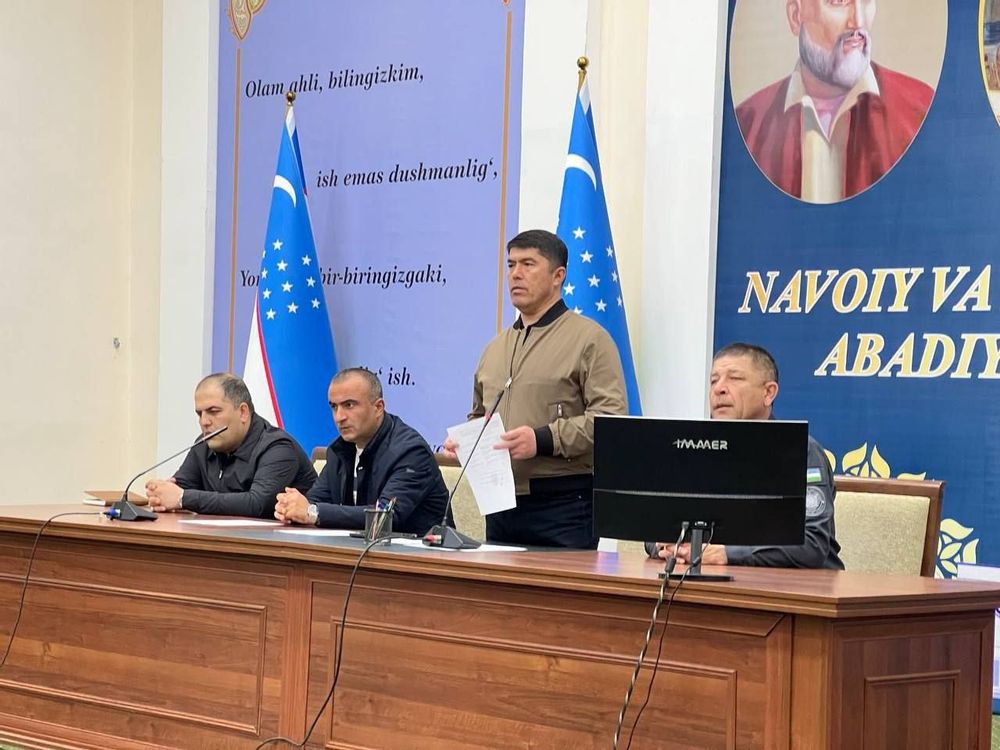 Назорат остидаги шахслар билан 