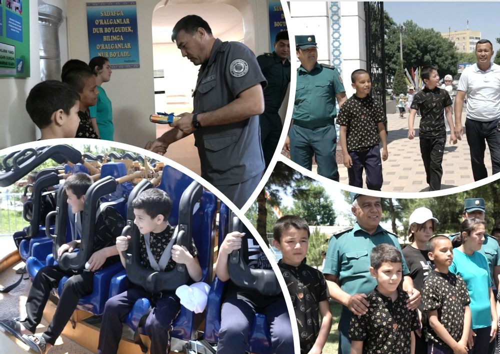 Bolalar bayram bilan qutlandi